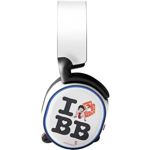 Betty Boop I Love BB SteelSeries Arctis 3 Skin